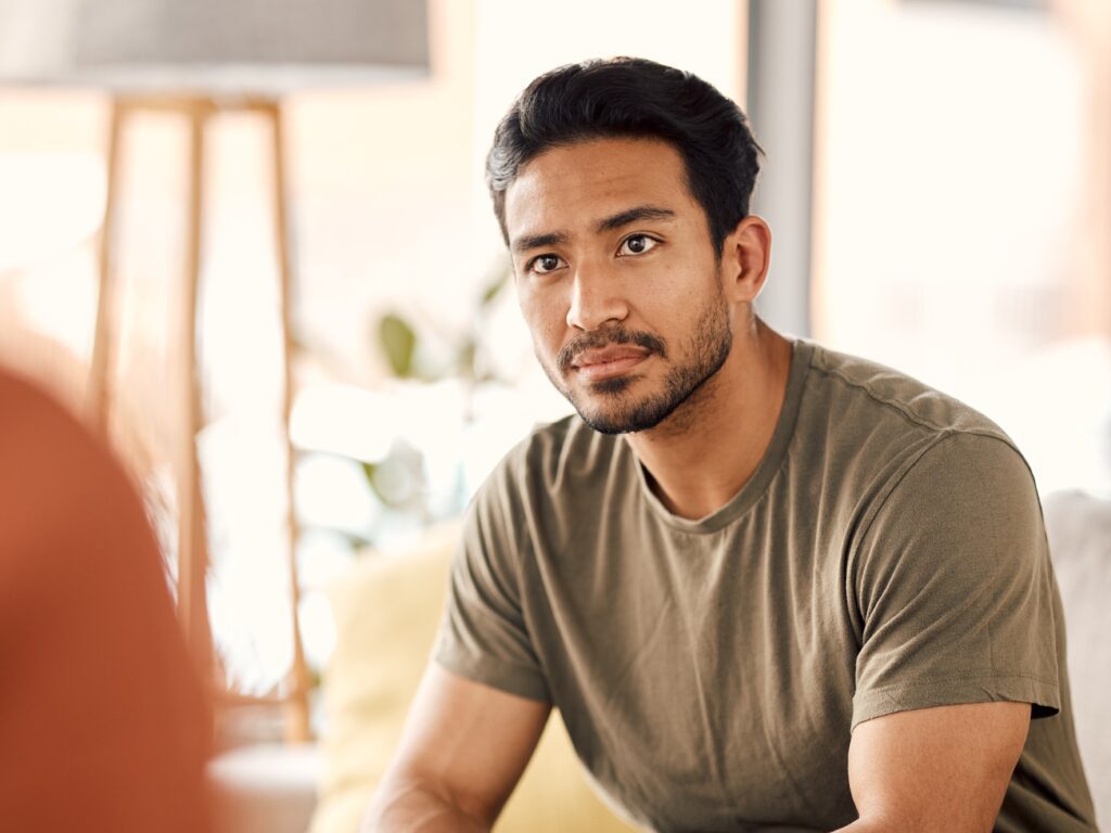 Man Receiving Therapy Session